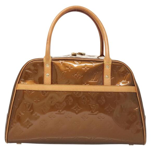 LOUIS VUITTON Monogram Vernis Tompkins Square Bag Bronze M91103 - Picture 13 of 16
